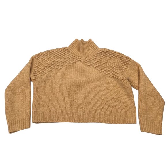 Free People Bradley Turtleneck Sweater, Yellow, L - Picture 11 of 14